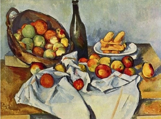 The Basket of Apples by Paul Cézanne